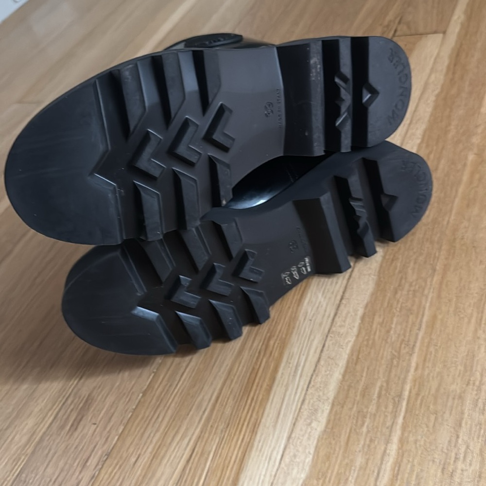 Moncler Shiny Black Ginette rain boots - Picture 8 of 8